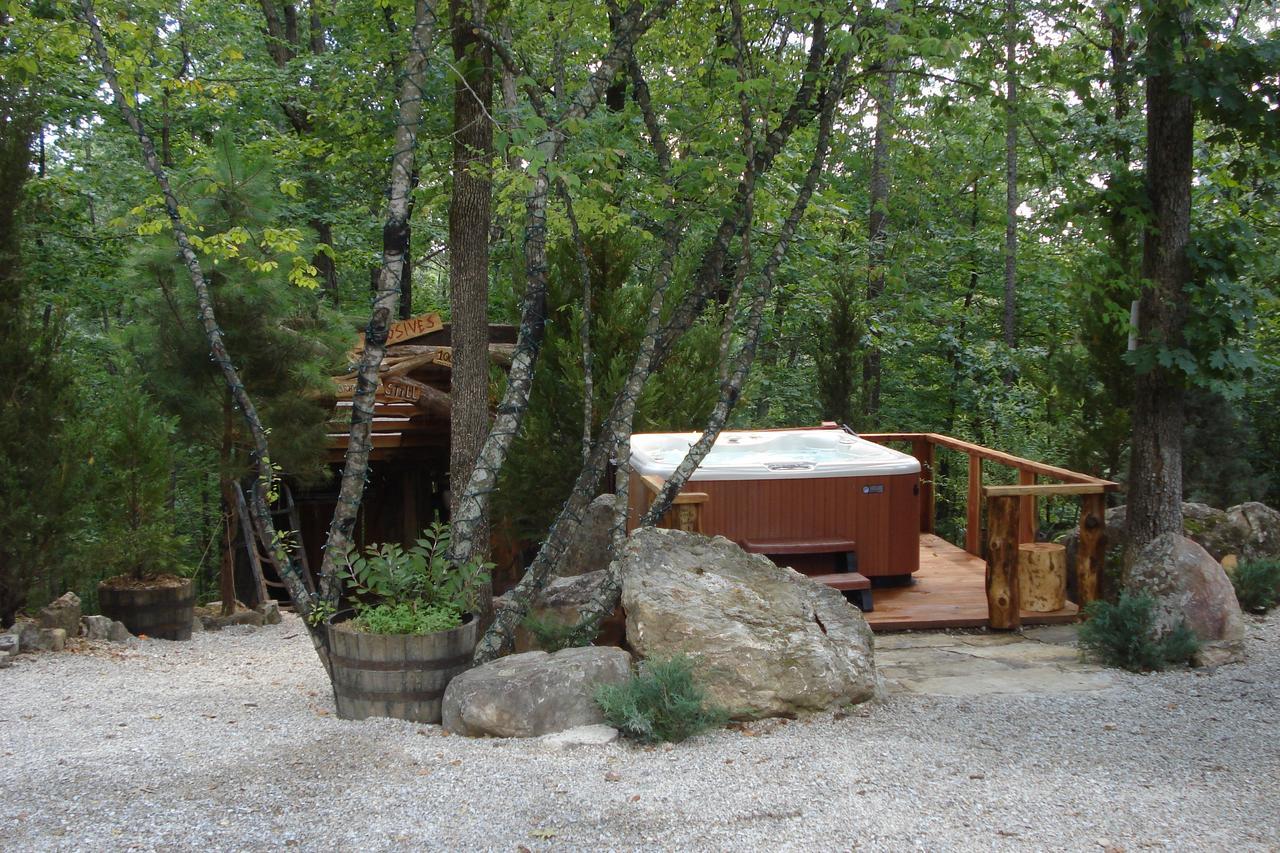 Bed and Breakfast Fox Pass Cabins Хот-Спрингс Экстерьер фото
