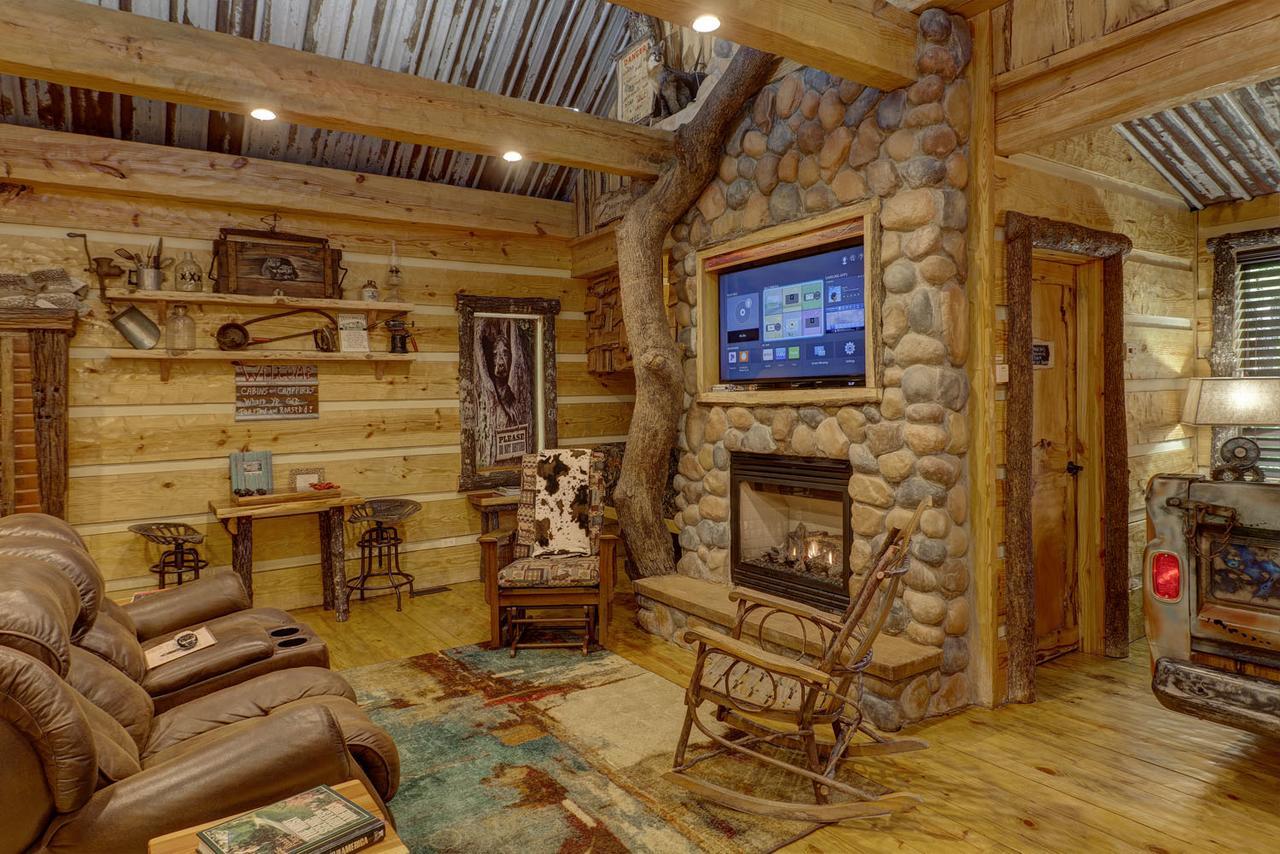 Bed and Breakfast Fox Pass Cabins Хот-Спрингс Экстерьер фото